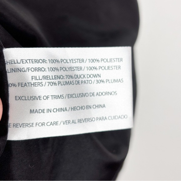 Woolrich Black & White Buffalo Check Plaid Puffer Vest Sz XL - Picture 7 of 8